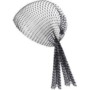 Rhinestone Mesh Headband Head Wrap Head Scarf Hair Scarf Turban Festivals Raves